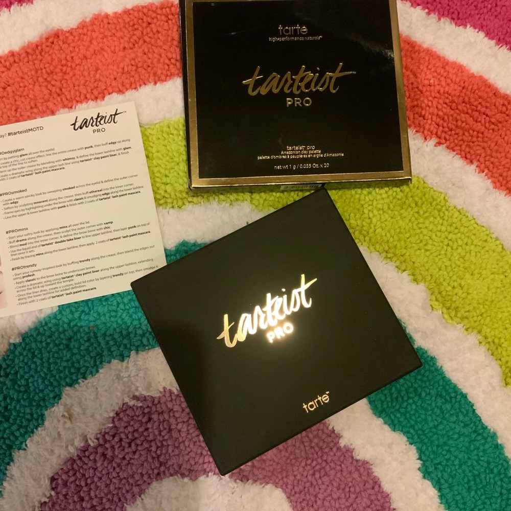 Tarte Pro eyeshadow palette